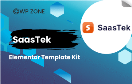 SaasTek - SaaS & Technology Elementor Template Kit