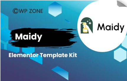 Maidy - Cleaning Service Elementor Template Kit