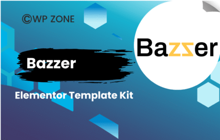 Bazzer – Influencer Marketing Agency Elementor Template Kit