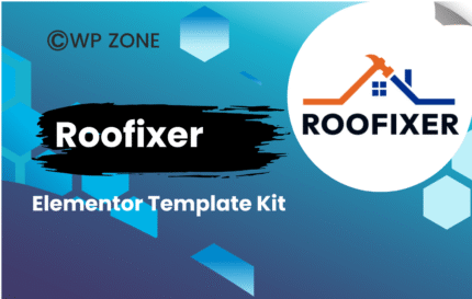 Roofixer - Roofing Service Elementor Pro Template Kit