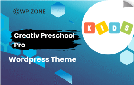Creativ Preschool Pro - Clean and Modern Kids Theme