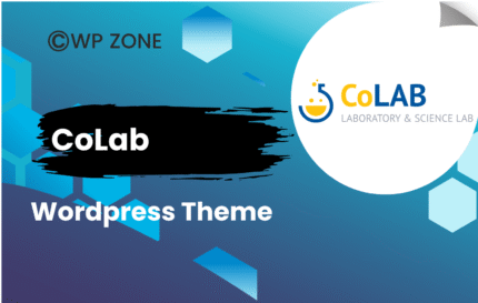CoLab - Laboratory & Science Research WordPress Theme