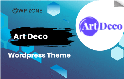 Art Deco - Art Gallery WordPress Theme