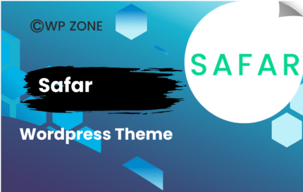 Safar - Tour and Travel Agency WordPress Theme