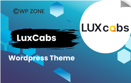 LuxCabs - Auto Rental & Taxi Services WordPress Theme