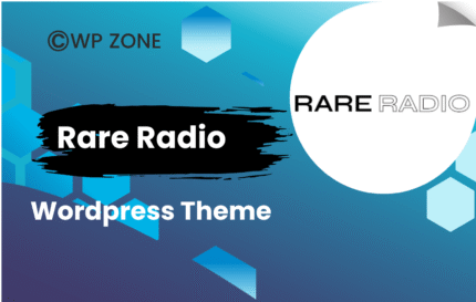 Rare Radio | Online Music Radio Station & Podcast WordPress Theme 1.0.15