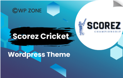Scorez Cricket WordPress Theme