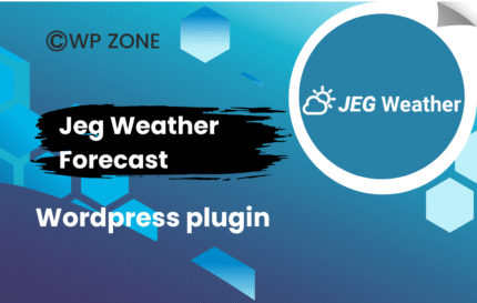 Jeg Weather Forecast WordPress Plugin