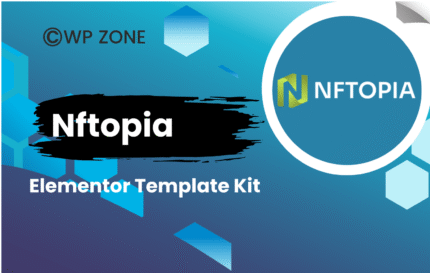 Nftopia - NFT Portfolio Elementor Pro Template Kit