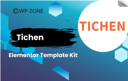 Tichen - Modern Kitchen Elementor Template Kit