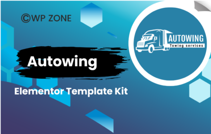 Autowing - Emergency Towing Service Elementor Template Kit