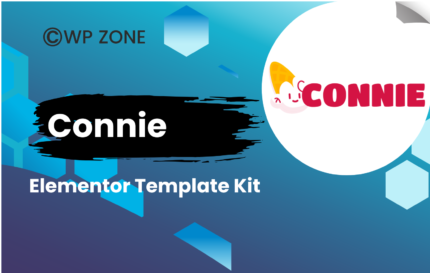 Connie - Ice Cream Shop Elementor Template Kit