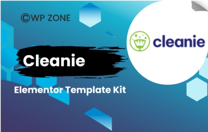 Cleanie - Cleaning Service Company Elementor Template Kit