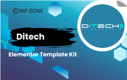 Ditech - IT Solutions & Services Company Elementor Template Kit