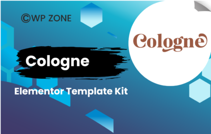 Cologne – Perfume & Fragrance Elementor Template Kit