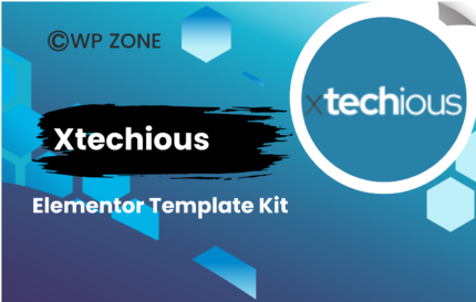 Xtechious - Saas & Digital Tech Company Elementor Template Kit