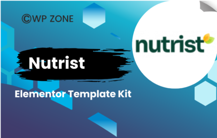 Nutrist - Healthy Food & Nutrition Service Elementor Template Kit