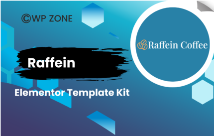 Raffein - Coffee Shop Brand Elementor Template Kit