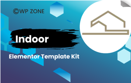Indoor - Dark Interior Design & Architecture Agency Elementor Template Kit