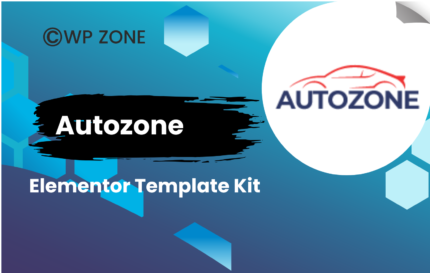 Autozone - Car Rental & Auto Service Elementor Template Kit