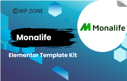Monalife – Insurance Agency & Finance Elementor Template Kit