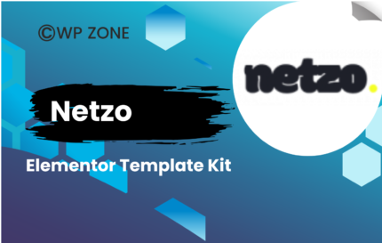 Netzo - NFT Portfolio Elementor Template Kit