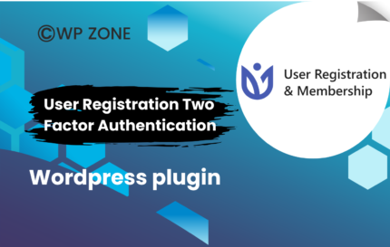 User Registration Two Factor Authentication 1.1.6