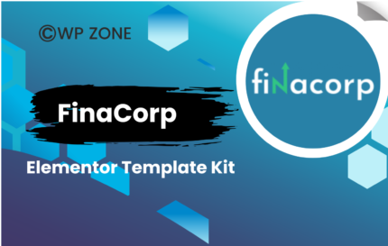 FinaCorp - Finance Corporate Elementor Template Kit
