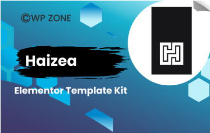 Haizea - Creative Portfolio & Resume Elementor Template Kit