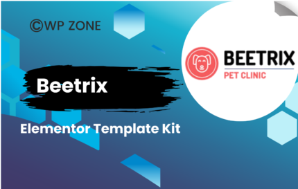 Beetrix - Pet Clinic & Hospital Elementor Template Kit