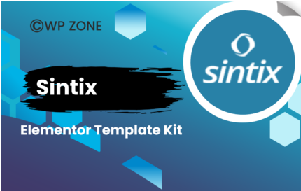 Sintix - Gaming Studio Elementor Template Kit