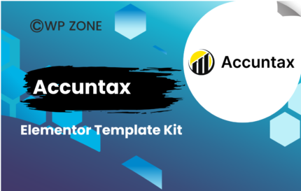 Accuntax – Accounting & Tax Consultancy Services Elementor Template Kit