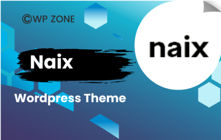 Naix - Creative & High Performance Portfolio WordPress Theme 1.6.4