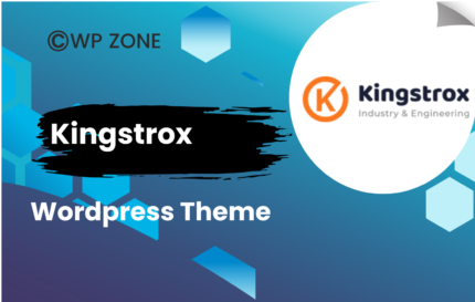 Kingstrox - Factory and Industrial WordPress Theme 2.0