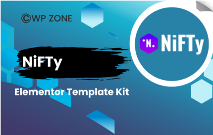 NiFTy - NFT Project & Portfolio WordPress Elementor Template Kit