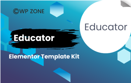 Educator - Online University & Courses Elementor Template Kit