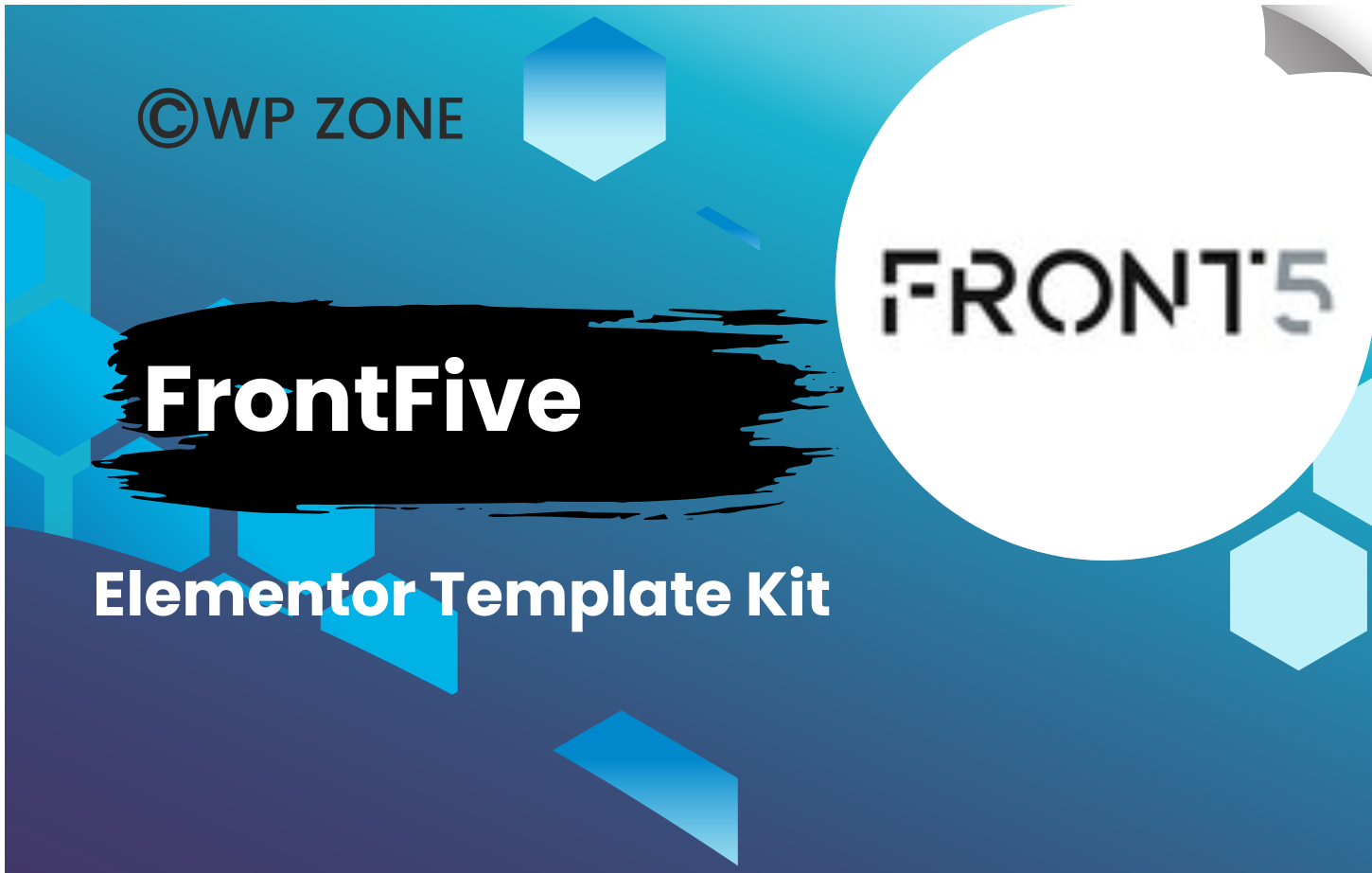 Elementor Template Kit (3) FrontFive - Creative News & Magazine Template Kit