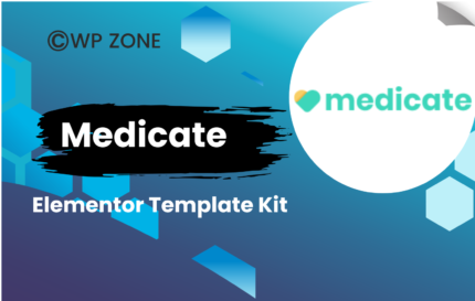 Medicate - Health & Medical Elementor Template Kit