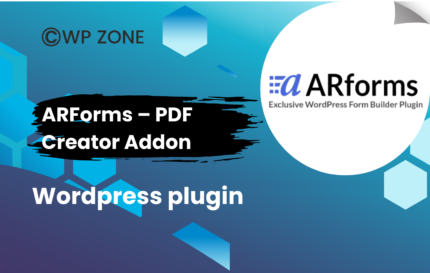ARForms – PDF Creator Addon WordPress plugin 3.3